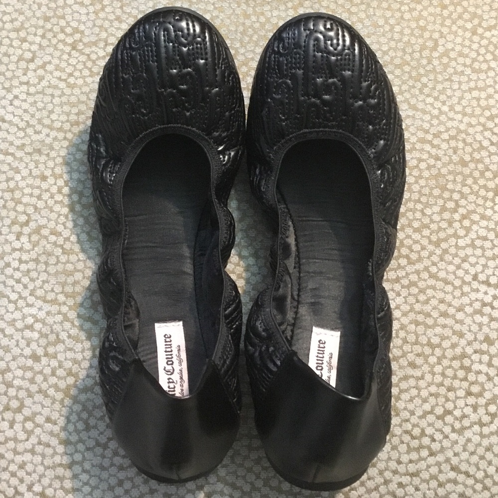 NWOT - Juicy Couture Foldable Ballet Shoes